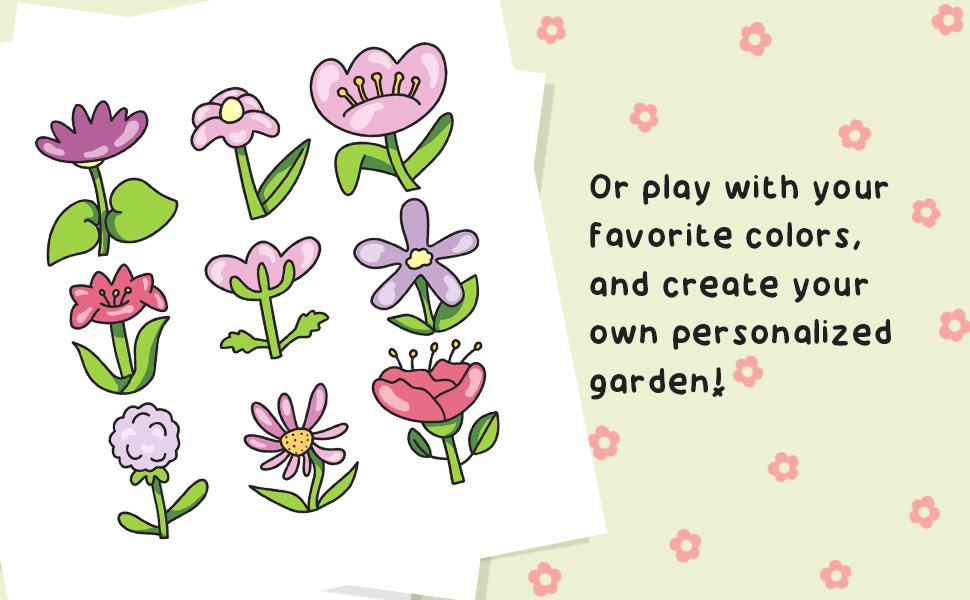 coloring book flowers for mom